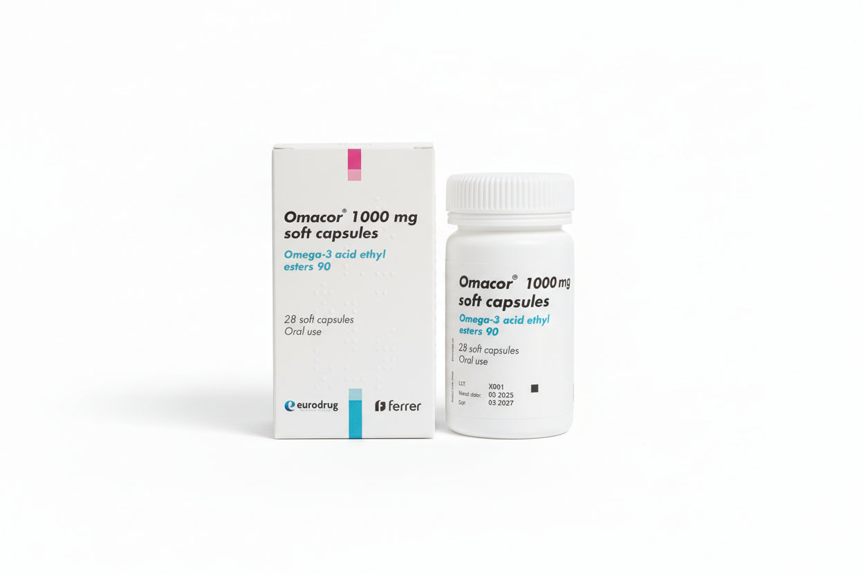 Omacor 1000mg Soft Capsules 28's