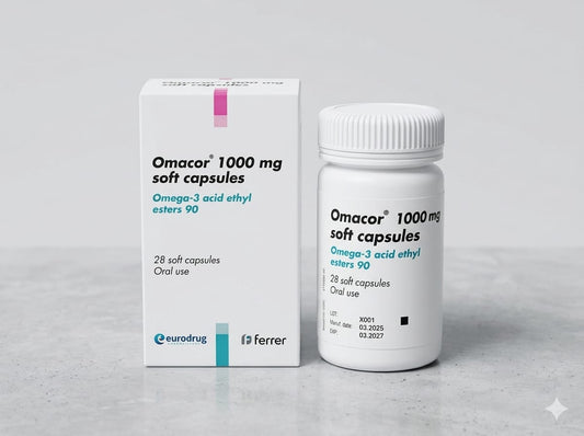 Omacor 1000mg Soft Capsules 28's