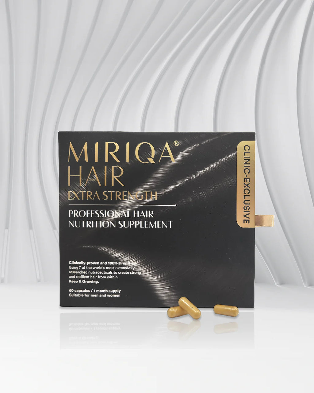 MIRIQA HAIR EXTRA STRENGTH PROFESSIONAL HAIR NUTRITION SUPPLEMENT