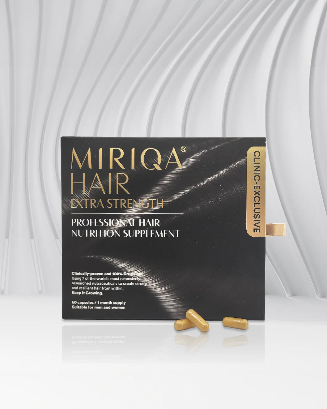 MIRIQA HAIR EXTRA STRENGTH PROFESSIONAL HAIR NUTRITION SUPPLEMENT