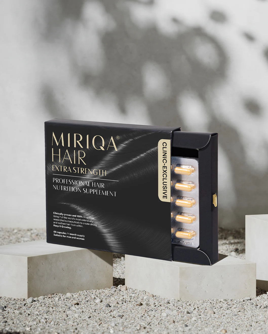 MIRIQA HAIR EXTRA STRENGTH PROFESSIONAL HAIR NUTRITION SUPPLEMENT