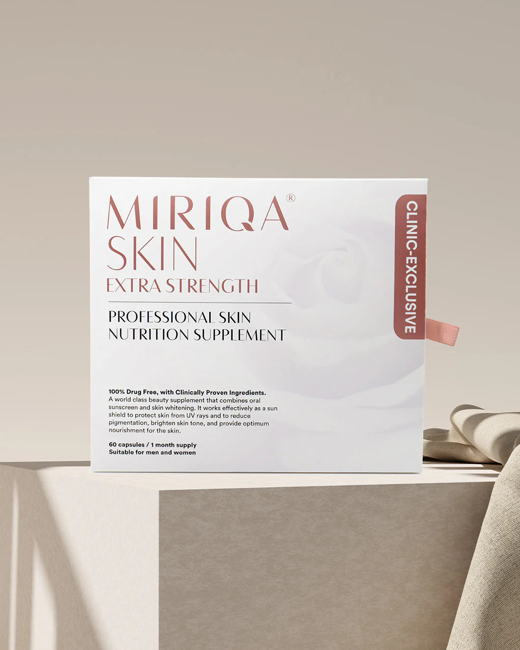 MIRIQA SKIN EXTRA STRENGTH PROFESSIONAL SKIN NUTRITION SUPPLEMENT